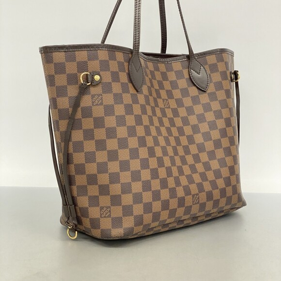 Louis Vuitton Damier Neverfull MM Tote Bag N51105 Ebene Women's - Picture 2 of 13